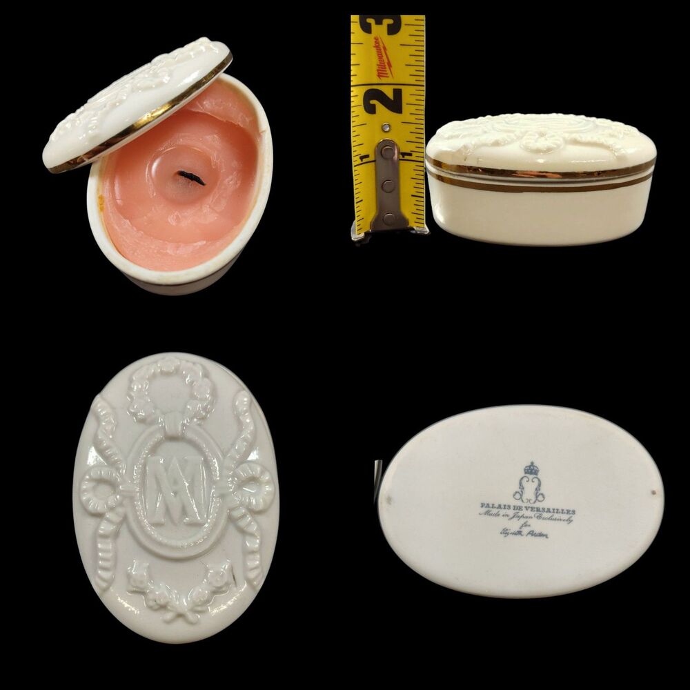 Palais De Versailles Elizabeth Arden Scented Candle In Porcelain Trinket Box